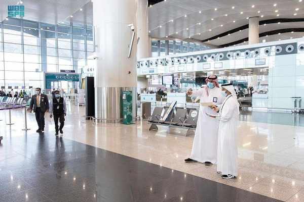 saudi airports services international flight