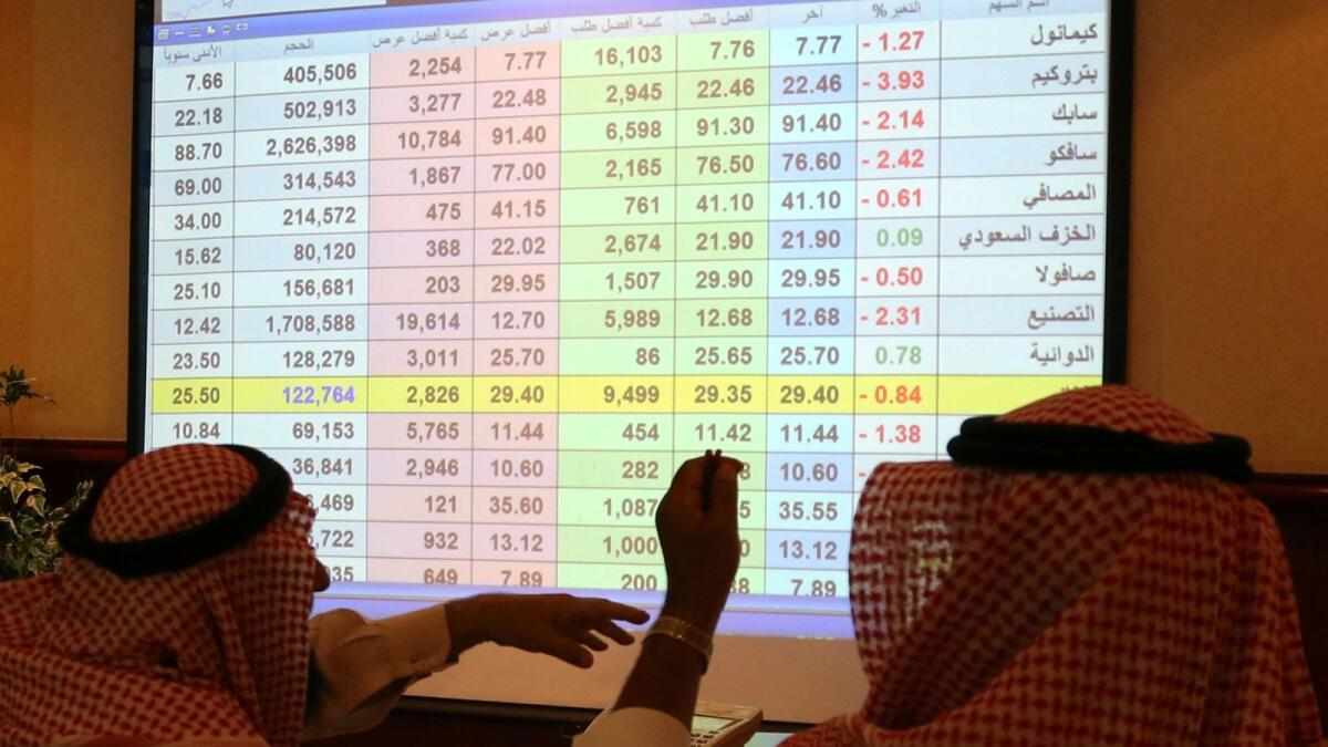 egypt,saudi,weekend,cent,index