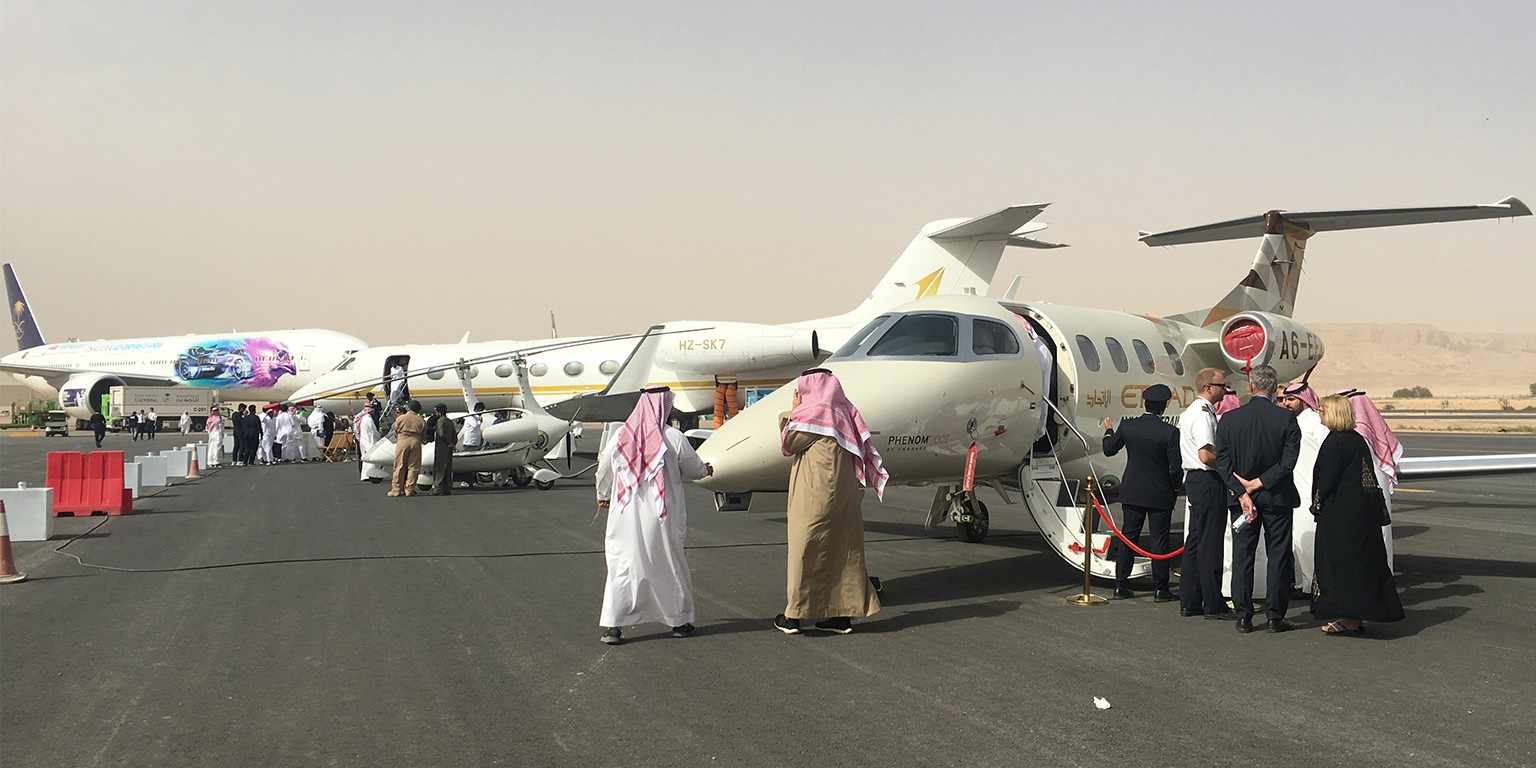 saudi international coronavirus airshow ongoing