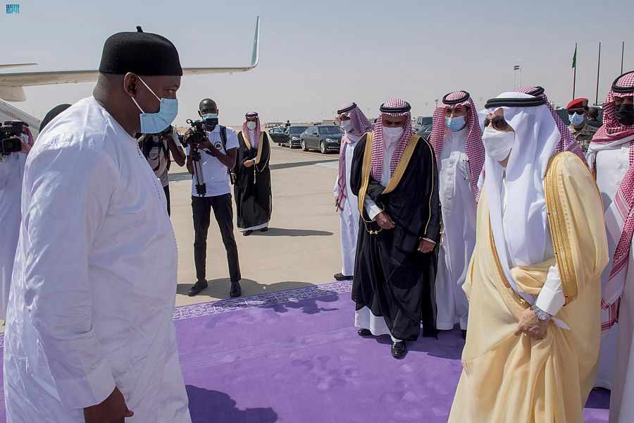 saudi riyadh president barrow gambia