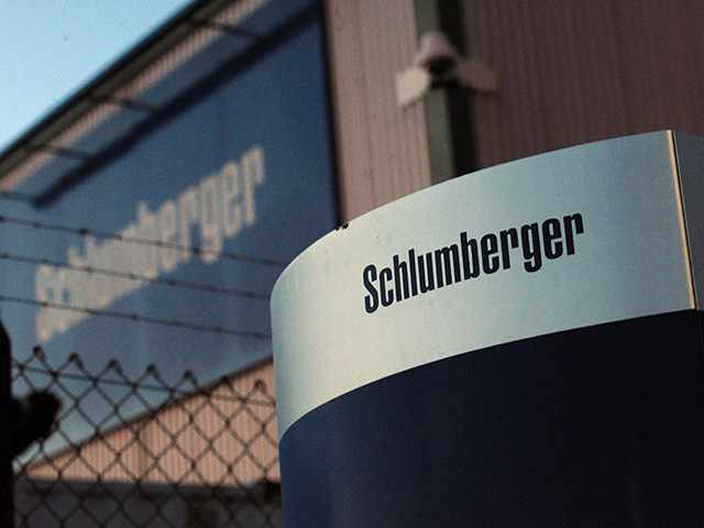 schlumberger profit posts services oil