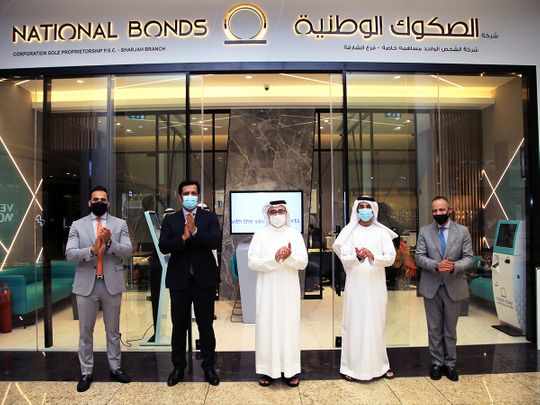 sharjah national bonds sahara centre