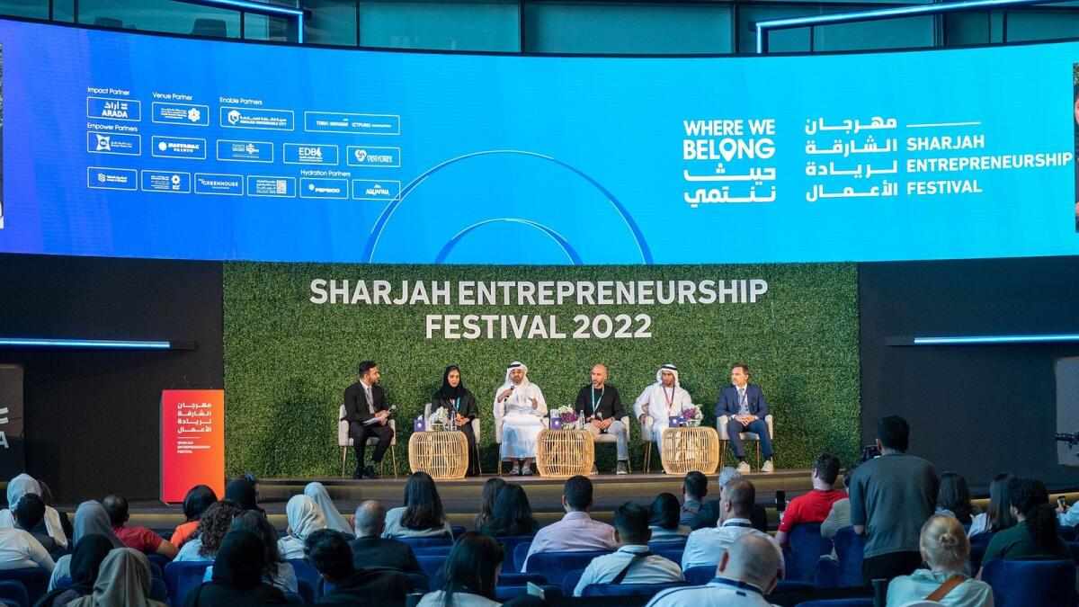 sharjah,entrepreneurs,female,panel,cent