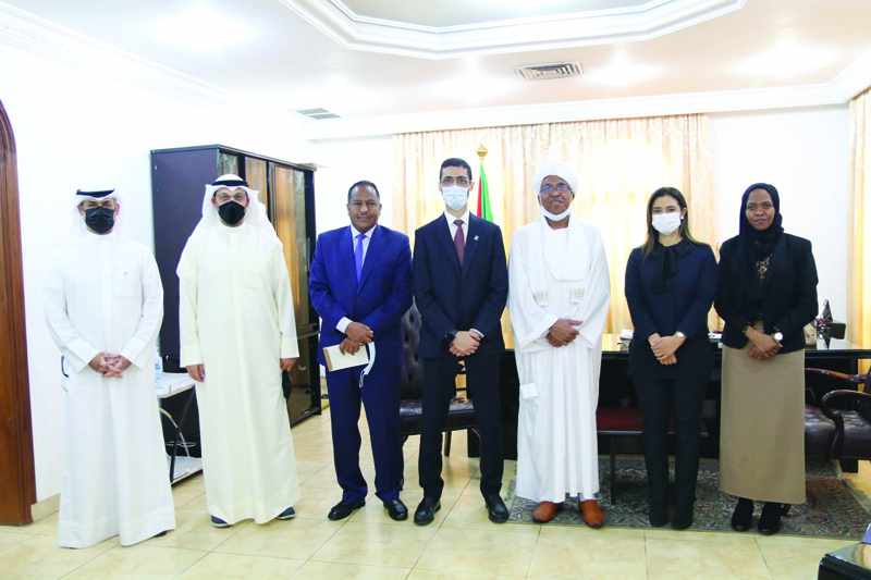 sudan kuwait dhaman embassy visits