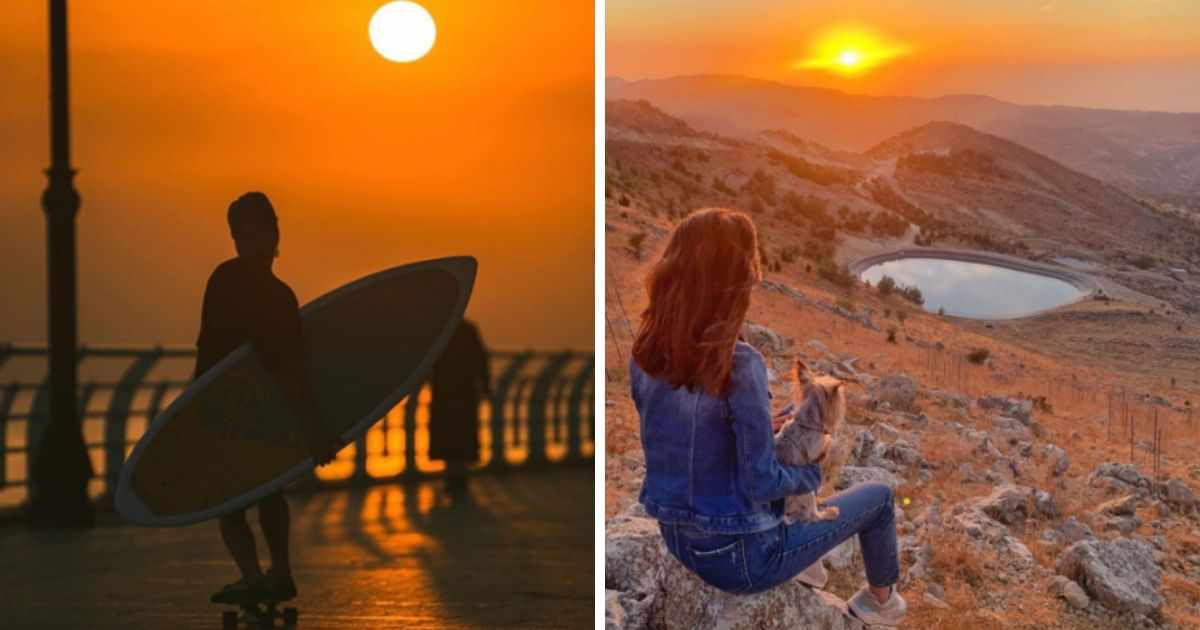 lebanon,sunset,view,enjoy,mesmerizing