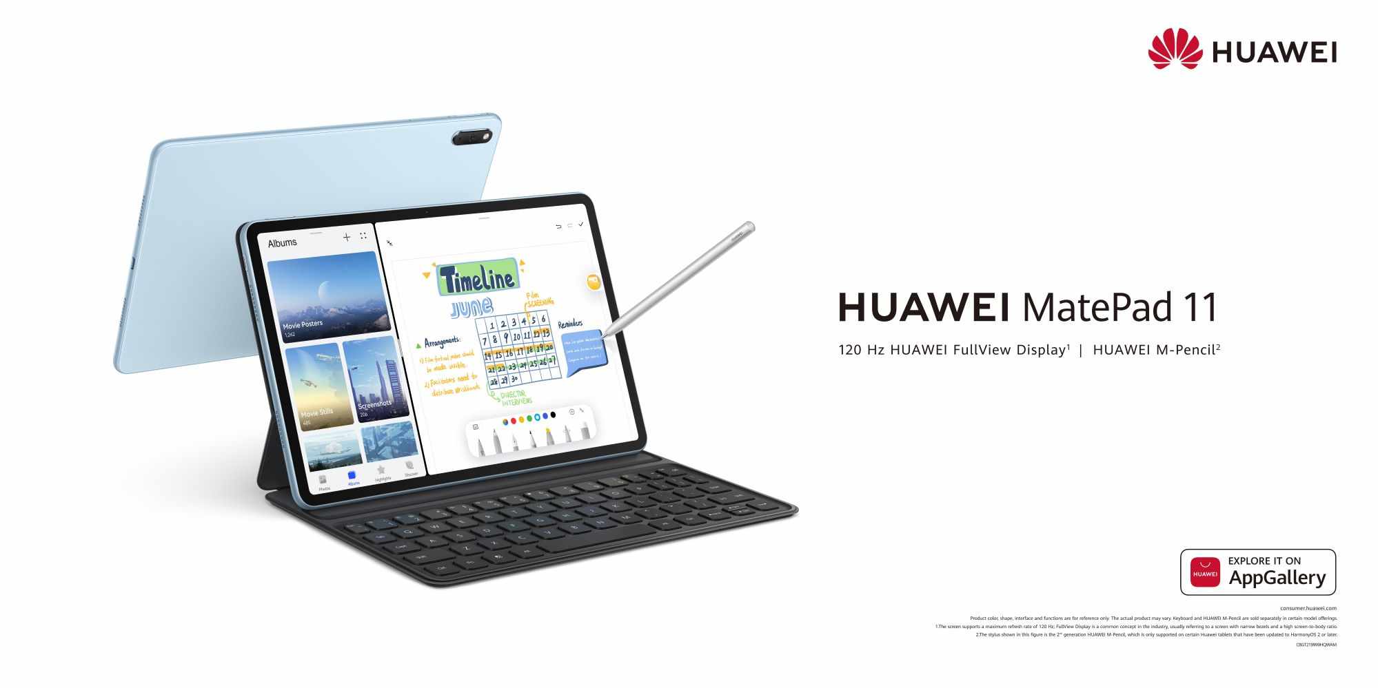 tablet huawei matepad mode display