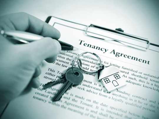 dubai,contract,law,according,tenant