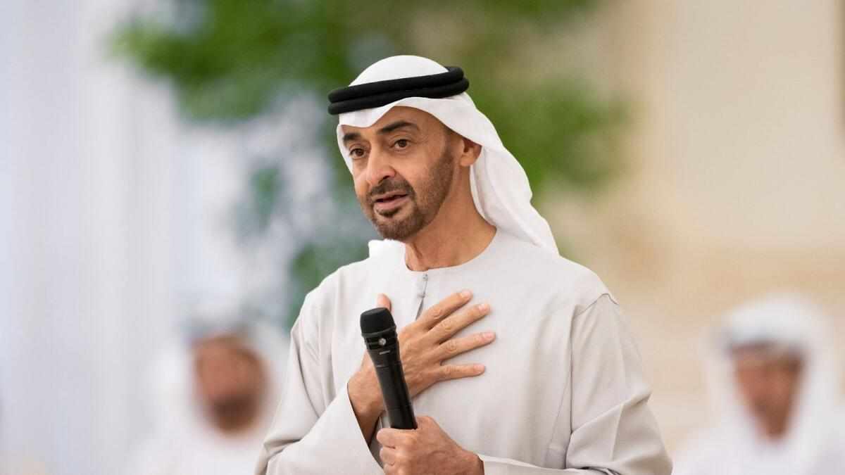 uae,president,shares,today,mother