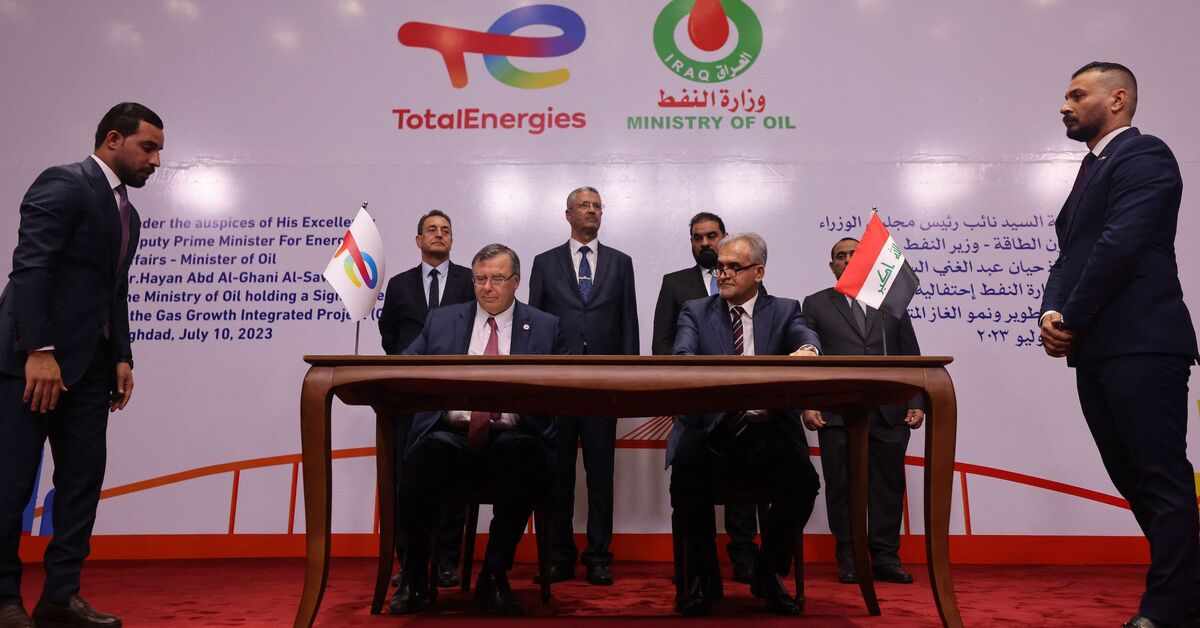 iraq,algeria,totalenergies,oil,signed