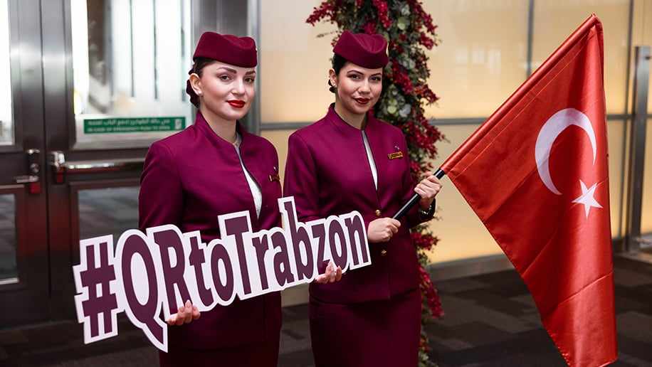 qatar,flights,airways,trabzon,seasonal