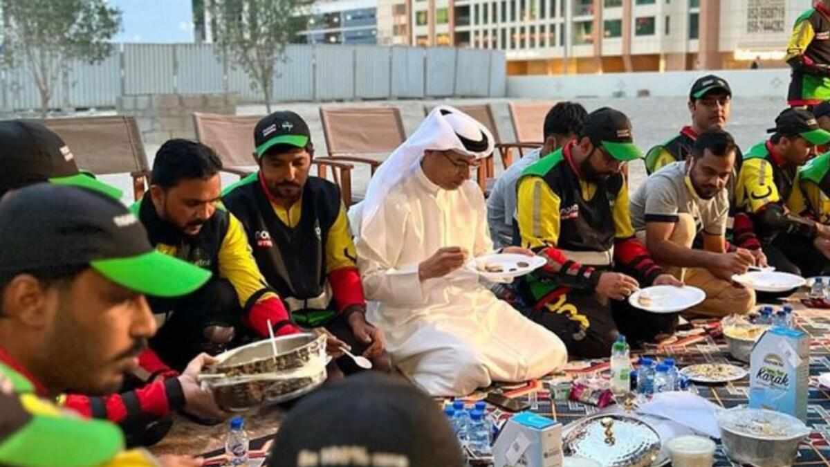 uae,shares,delivery,billionaire,riders