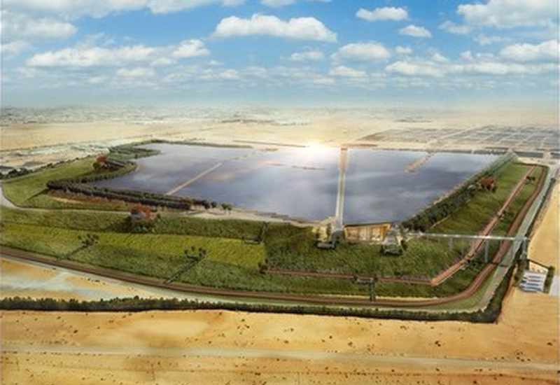 uae landfill solar site farm
