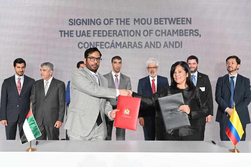 uae,mous,chambers,federation,colombia