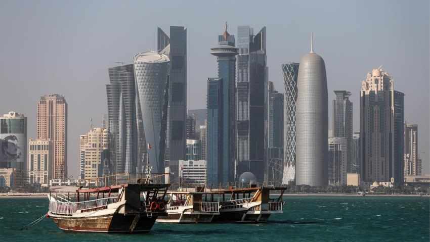 uae qatar trade transport arabia