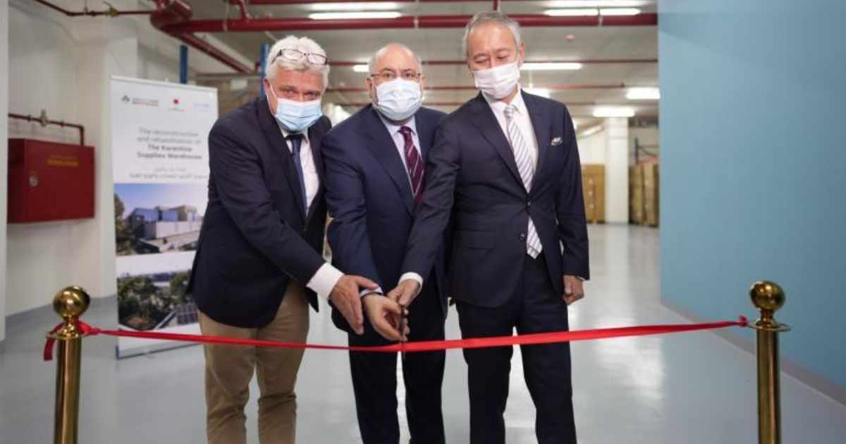 medical,warehouse,unicef,inaugurated,rehabilitated