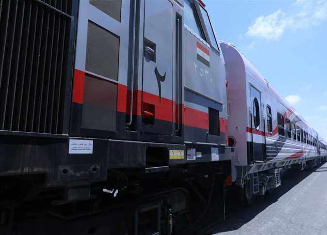 egypt train transport conditioned ministry