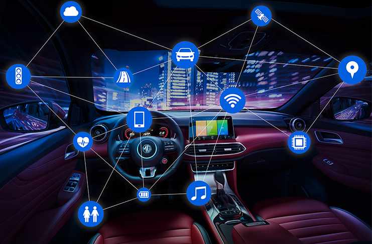 middle-east motor internet connected cars