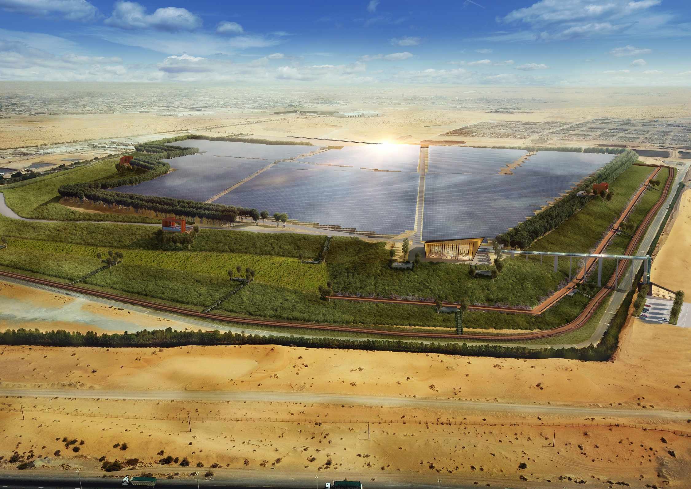 energy landfill solar project region