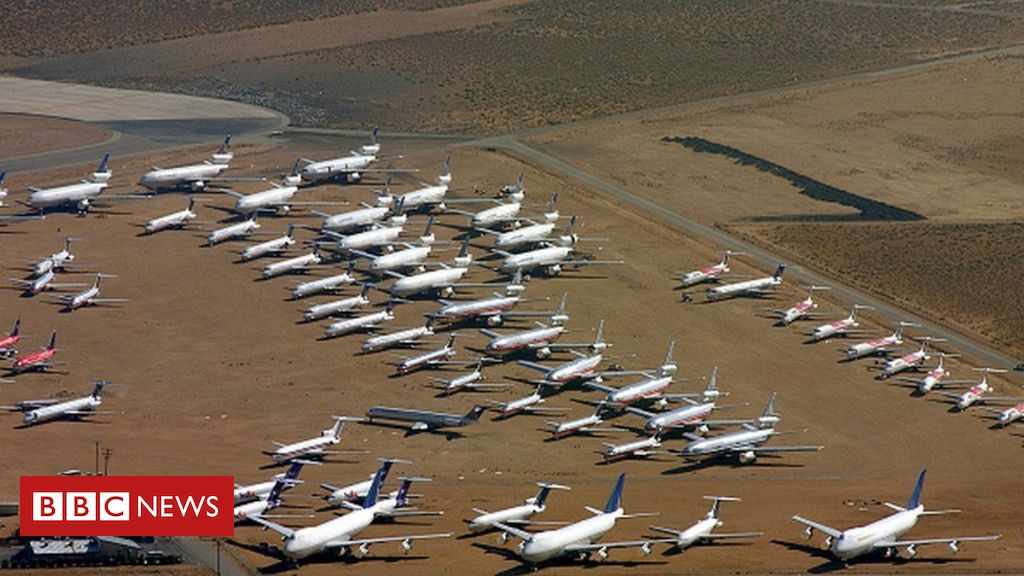 coronavirus travel downturn jet planes