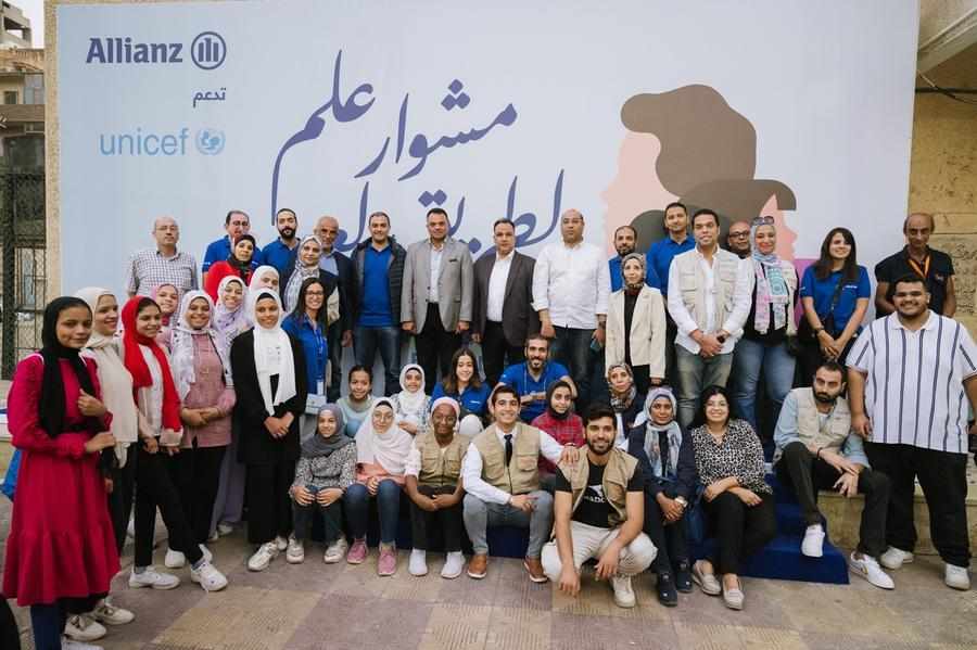 egypt,support,youth,allianz,unicef